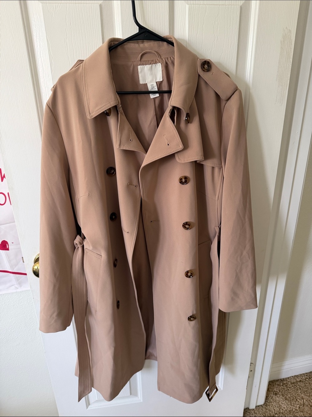 H&M Beige Trench Coat